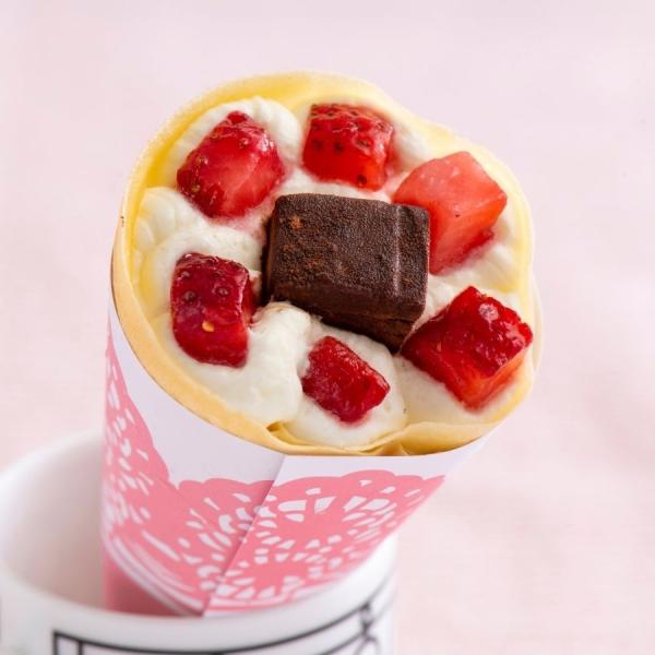 敬老の日 プレゼント ギフト 食べ物 スイーツ お菓子 クレープ 内祝い 手土産 アンヌクレープ ストロベリーチョコ
