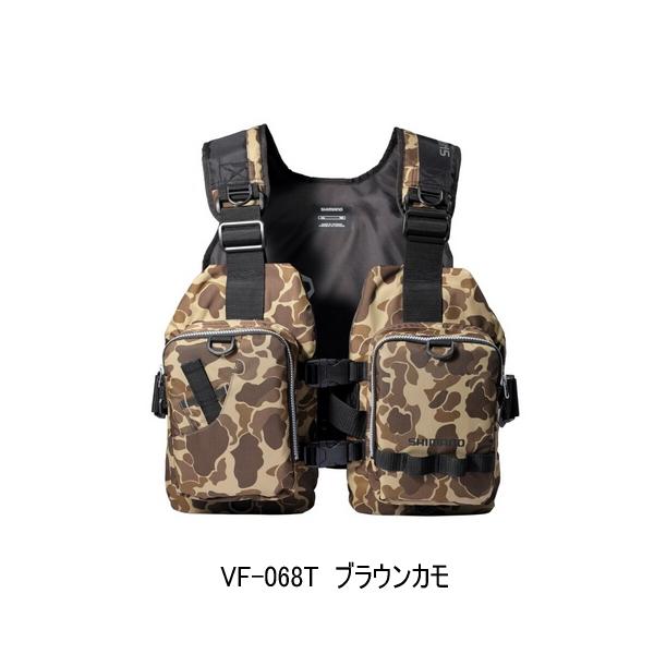 【美品】シマノ　フィッシングベスト VF-068T マズメ　ダイワ　RBB シマノ ≪'24年9月新商品！≫ ゲームベストライト VF-068T