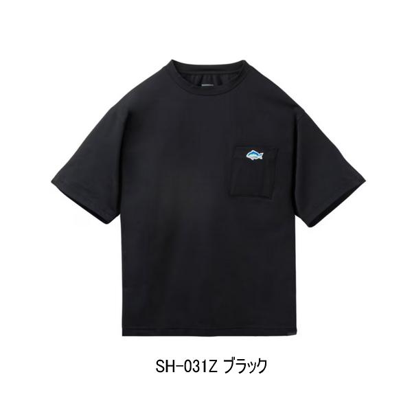 SHIMANOシマノ Ｔシャツ チームシマノ 刺繍ロゴ 希少品 シマノ（SHIMANO） （26年3月新商品） ドライポケットTシャツ SH-031Z
