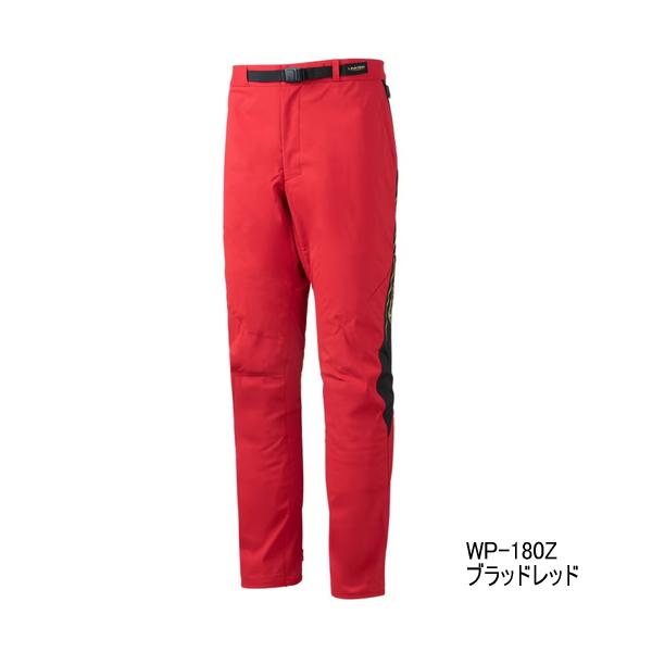 （26年3月新商品） シマノ リミテッドプロ ゴアテックスウィンドストッパー パンツ WP-180Z ブラッドレッド Mサイズ （3月発売予定／ご予約受付中） 爆買