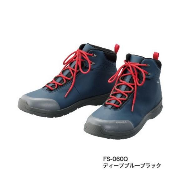 6502 釣具館 釣華 ちょうか 店 釣り Fs 060q 25 5cm アウトドア 釣り 旅行用品 ディープブルーブラック フィッシングシューズ シマノ ドライシールド ラジアルスパイクシューズ ハイカットタイプ 19年7月新商品