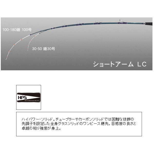 アルファタックル(alpha tackle) ショートアーム LC 80-180 〔仕舞寸法 116cm〕 アルファタックル(alpha tackle) ショートアーム LC 80-180 〔仕舞寸法 116cm〕