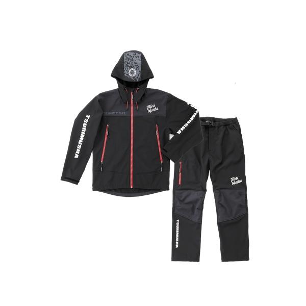 釣武者 3Dストレッチウィンドガードスーツ TM Ver.(バージョン) M