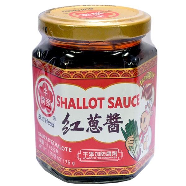 【牛頭牌　紅葱醤（シャロットソース）175g瓶】台湾伝統の調味料です。ビーフンなどの麺類に！紅葱醤（シャロットソース）は、台湾伝統の薬味である紅葱をふんだんに使用したちょっと辛いソースです。ビーフンなどの麺類のアクセントや、炒め物などに少量...