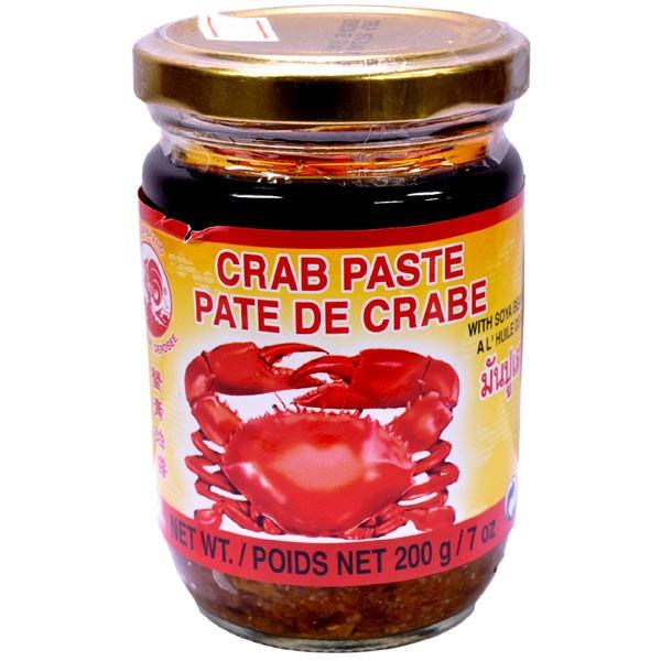 【横浜中華街　超級市場】（世界の調味料）カニペースト200gタイ料理に欠かせないカニの風味づけ調味料ですカニペーストはカニ肉に油などを加えたタイの調味料です。東南アジア一帯でカニの風味付けに広く利用される調味料です。【商品詳細】・商品名　カ...