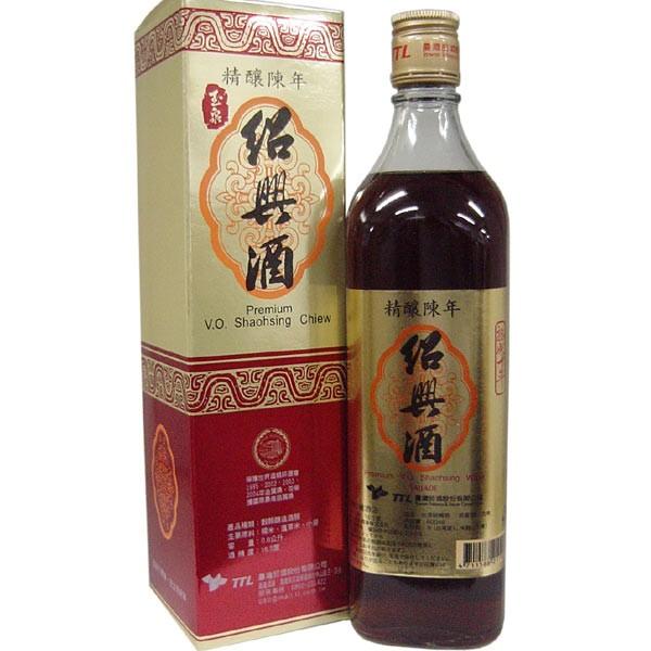 TTL 台湾精醸陳年紹興酒十年 １０年陳 タイワンショウコウシュ １ビン(600ml)