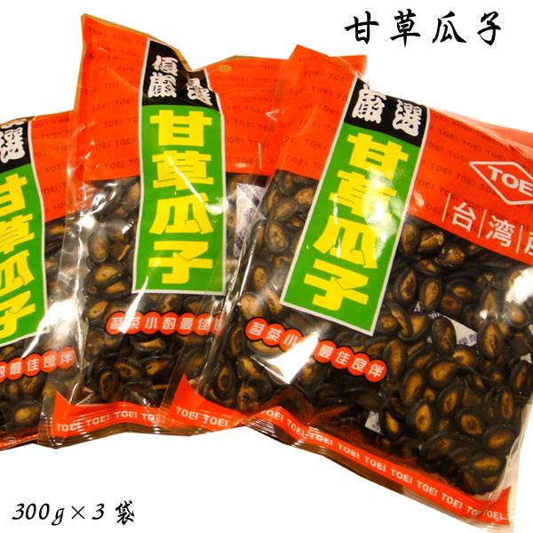 スイカの種（甘草味）300g×3袋 所さん お届けモノです！ : 中国超級