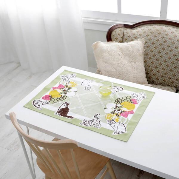 アフタヌーンティー AfternoonTea Cat's NapTime ティータオル ランチョンマット  猫 ねこ ネコ