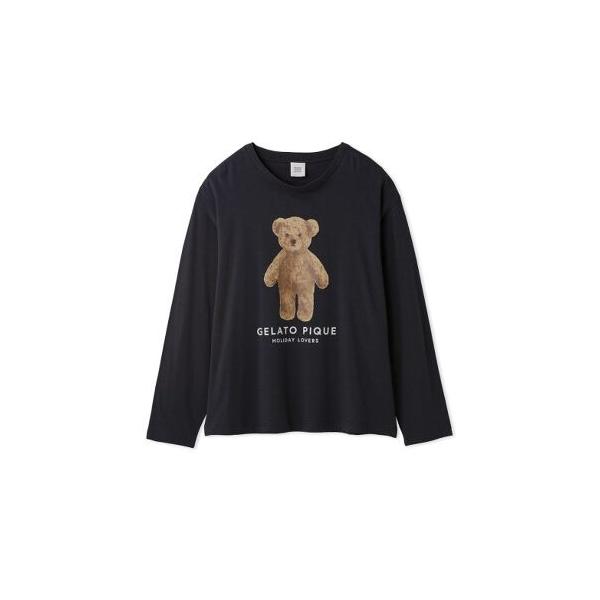 ジェラートピケ gelato pique【HOLIDAY】【HOMME】ベアワンポイントロンT（Ｌサイズ）PMCT225253