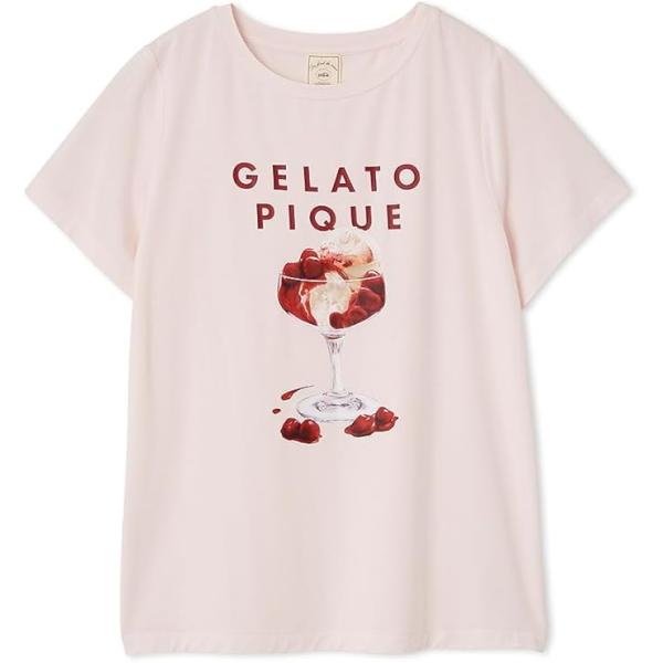 ジェラートピケ★2020★ ジェラートピケ gelato pique 針抜きハート柄タンクトップ （BLU