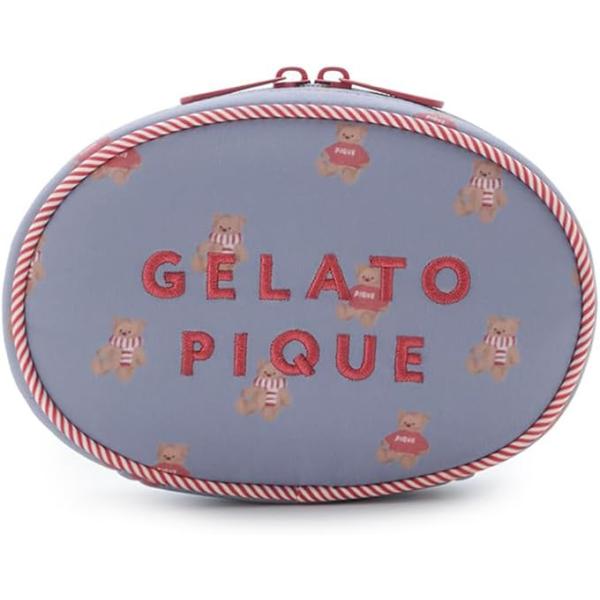 ジェラートピケ gelato pique【HOLIDAY】オーバルポーチ （NVY）PWGB245635