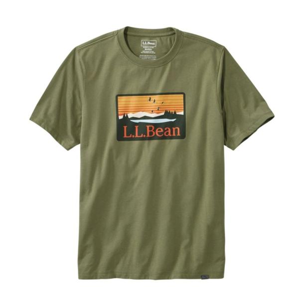 L.L.Bean エルエルビーン メンズ ハンターズ グラフィックTシャツ 米国Sサイズ