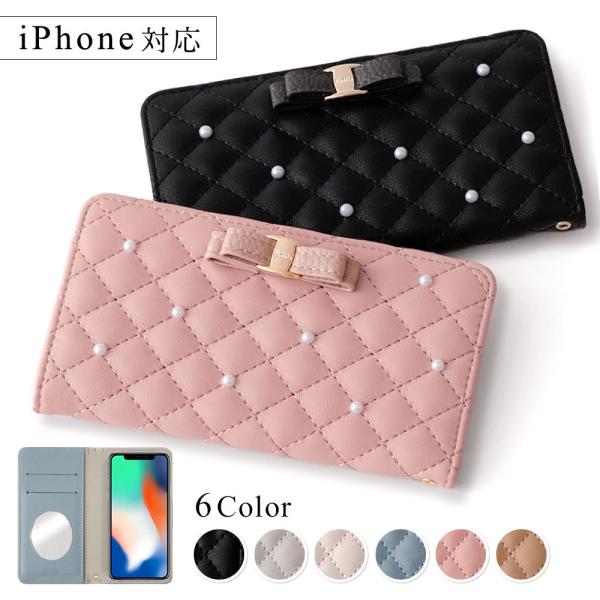 iPhone17 ケース iPhone16 ケース iphone16e iphone17e iphone15 iphoneケース iphone14 iphone12 手帳型 おしゃれ ミラー付き アイフォン17 アイホン リボン