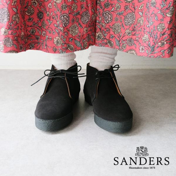 SANDERS チャッカブーツ　レディース SANDERS サンダース チャッカブーツ FEMALE BRIT CHUKKA 1174BS