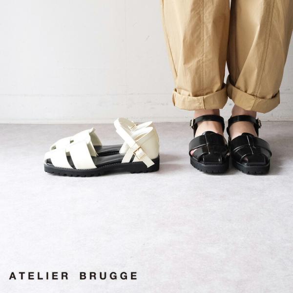 ATELIER BRUGGE 25ISM-13 スニーカー グレージュ fredy emue スニーカー 「atelier brugge/アトリエブルージュ
