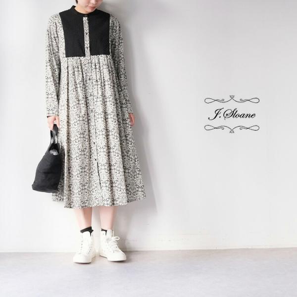 リバティ ブラウス ワンピース j.sloane ジェイスローアン リバティ  