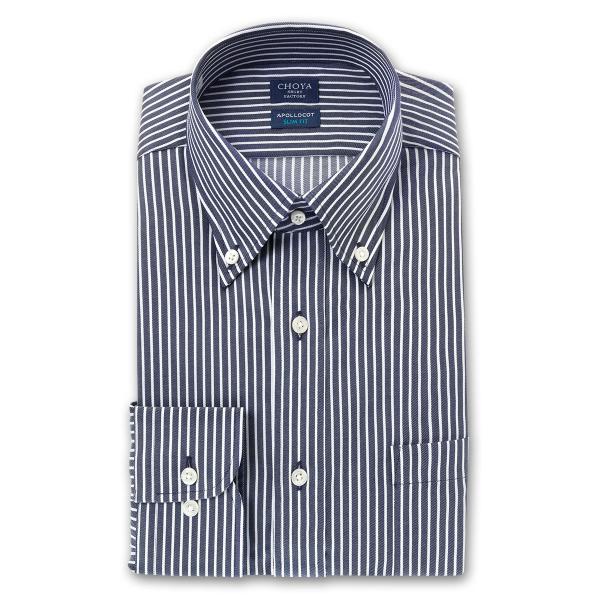 CHOYA SHIRT FACTORY スリムフィット アポロコット 長袖