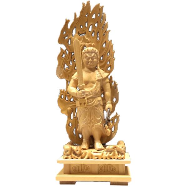 木彫像 Amazon.co.jp: 極小仏 兜跋毘沙門天 11.5cm（木製：ツゲ 金泥仕上）＿
