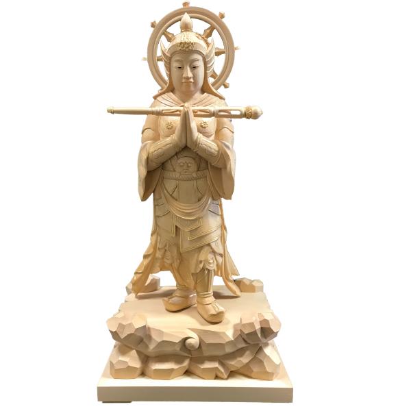韋駄天 立像 十号型 木彫 仏像 : 仏像・仏具専商の彫一 Yahoo!店 韋駄天 立像 十号型 木彫 仏像 : 仏像・仏具専商の彫一 Yahoo!店