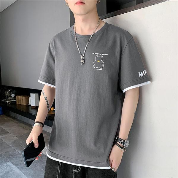 夏メンズ トップス ブラウス Tシャツ スウェット 長袖 春秋 人気 通学