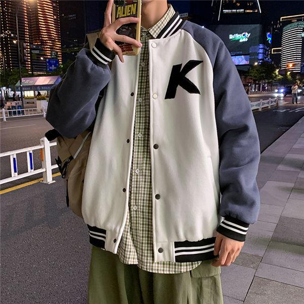 野球ジャケットメンズコート 野球服 切替 アウター スポーツ カジュアル 春 秋 おしゃれ メンズジャケット 春コート スプリングコート 野球服 送料無料 Chrjkewt Chrisbluk 通販 Yahoo ショッピング