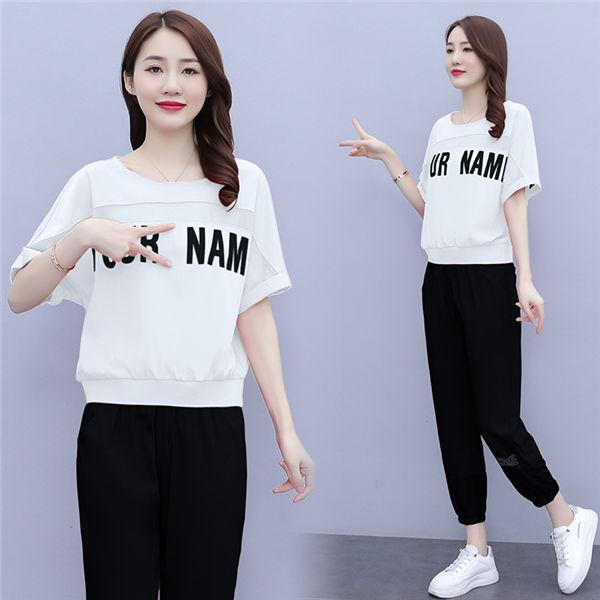 ジャージ レディース スウェット上下セット セットアップ カジュアル 夏 30代 40代 50代 きれいめ 2点セット 通勤 オシャレ 大人 着痩せ Hgnvtzx0062 Chrisbluk 通販 Yahoo ショッピング