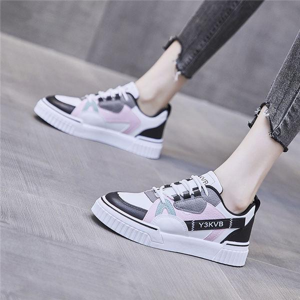 スニーカー レディース ランニングスニーカー コンビ靴 シューズ Puシューズ カジュアル 運動靴 スポーツシューズ リゾート 春夏 送料無料 Hgoppnv0146 Chrisbluk 通販 Yahoo ショッピング