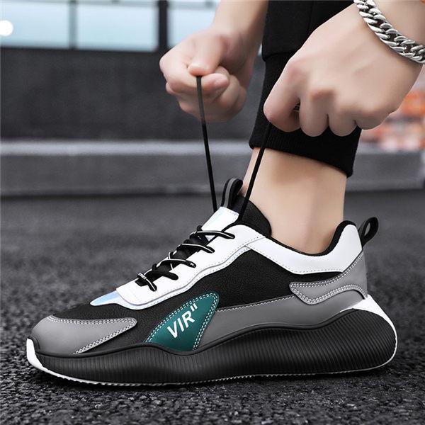 スニーカー メンズ 運動靴 通学靴 走りやすい 革靴 くつ スポーツシューズ 衝撃吸収 防滑 カジュアルシューズ アウトドア 春夏 送料無料 Hkydxie0013 Chrisbluk 通販 Yahoo ショッピング