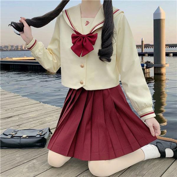 Jk制服 セーラー服 上下セット 長袖 かわいい 学院風 学生服 フリルスカート ミニ丈 ハロウィン 学園祭 入学式 卒業式 コスチューム 春夏秋 Cosplay Jkxues0012 Chrisbluk 通販 Yahoo ショッピング