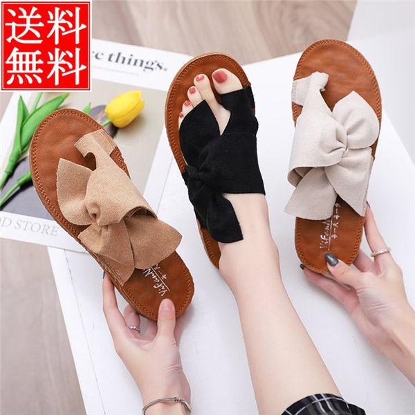 サンダル レディース ローヒール 楽ちん 美脚 夏サンダル ぺたんこ 痛くない 履きやすい 疲れない 滑り止め ビーチサンダル スリッパ 送料無料 Mktuox0008 Chrisbluk 通販 Yahoo ショッピング