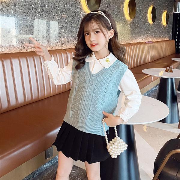 女の子 ベスト ノースリーブ 子供服 おしゃれ ジュニア 春秋 通園 通学 カジュアル ガールズ キッズ服 普段着 Wkhgirm Chrisbluk 通販 Yahoo ショッピング