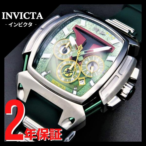 ✨スターウォーズ✨メンズ腕時計 100m防水 インビクタ グリーン ボバ! ✨スターウォーズ✨メンズ腕時計 100m防水 インビクタ グリーン ボバ