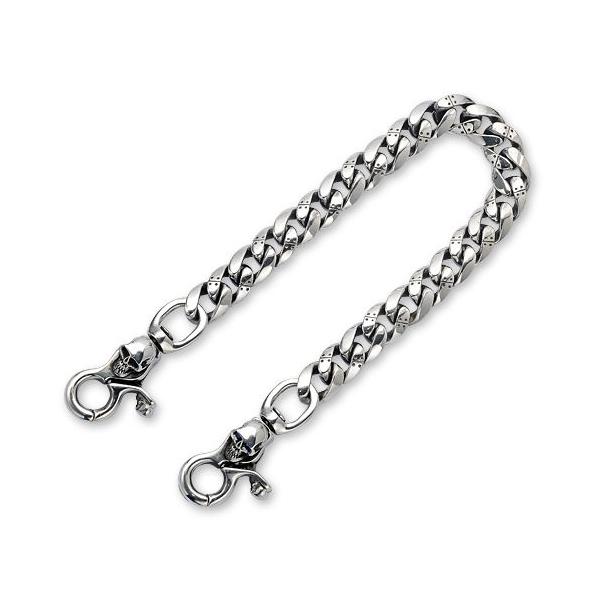STANLEY GUESS スタンリーゲス ウォレットチェーン】2スカルクラシック