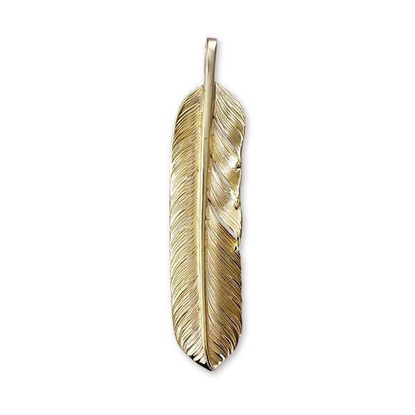 鷲見太郎 Pendant ペンダント】L K18ピンクゴールドフライトフェザー