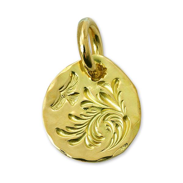 鷲見太郎 Pendant ペンダント】K18YGアラベスクメタルペンダントw