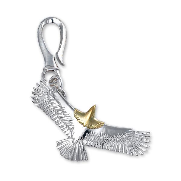 鷲見太郎 Key Chain キーチェーン】イーグルペンダント/ K18イエロー