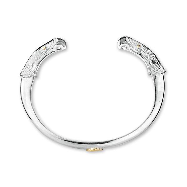 鷲見太郎 イーグルフェイス K18 ローズ メタル ブレスレット バングル 鷲見太郎 BRACELET ブレスレット】イーグルフェイスバングル w/S K18