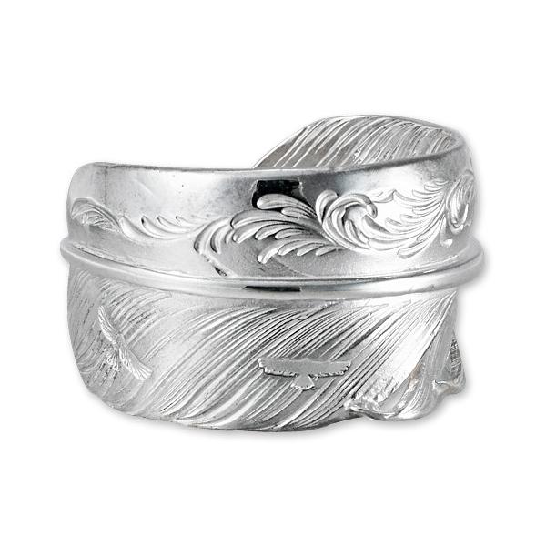 鷲見太郎 Ring リング】Lアラベスクフライトフェザーリング01【送料