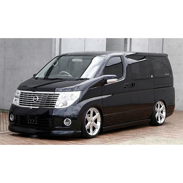 エルグランド E51 後期 V・X エアロ3点セット 塗装済 ゼウス グレース 