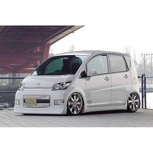 L175ムーヴカスタム　社外リップスポイラー L175S 185S ムーヴカスタム エアロパーツ フロントハーフ