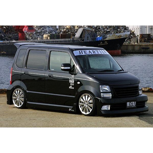 ワゴンR MH21 エアロ3点セット 塗装済 ハーテリー V-LUX : 10007716  