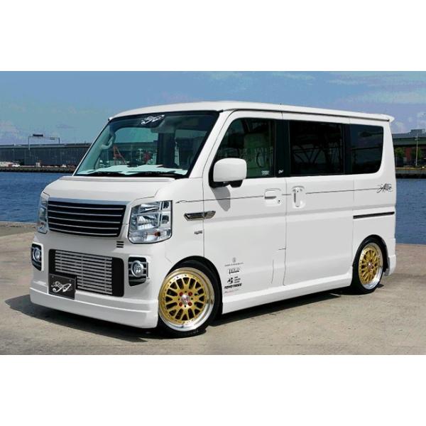 エブリィワゴン DA17W フロントハーフスポイラー 塗装済 アリュール