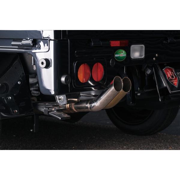 スーパーキャリイトラック 16T リア出しマフラー 非行少年 Baby Gang K