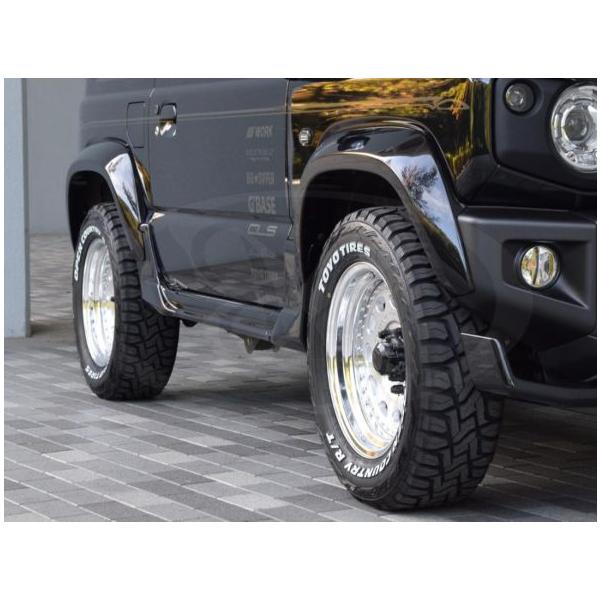 ジムニー JB64W オーバーフェンダー GLANZ Butterfly System
