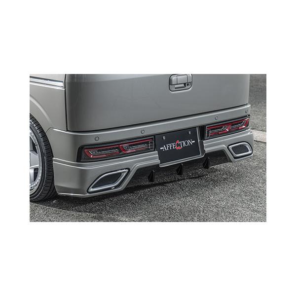 荒*徹様 【新車外し】エブリイワゴン DA17W モスグレー リアバンパー テー エブリィワゴン DA17W リアハーフスポイラー 塗装済 DIRECT AFFECTION