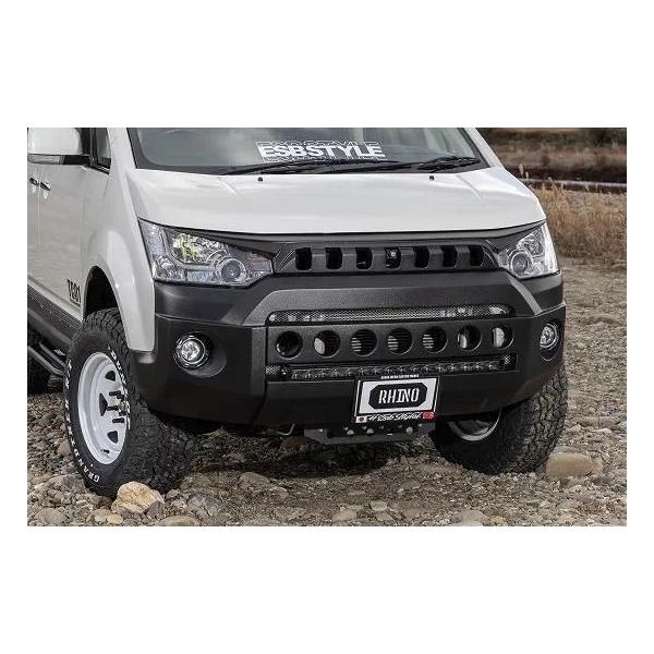 n*1様 デリカ前期用フロントグリルとフォグカバー n*1様 デリカ前期用