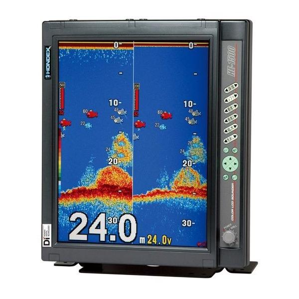 HONDEX 15型カラー液晶デジタル魚群探知機 HE-1500-Di 1.5kW・50 HONDEX 15型カラー液晶デジタル魚群探知機 HE-1500-Di 1.5kW・50
