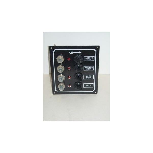 EASTERNER �h���^�C�v LED�X�C�b�`�p�l�� �u���[�J�[�t DC12V 4�A �y���[�J�[�i�ԁFC91337�z