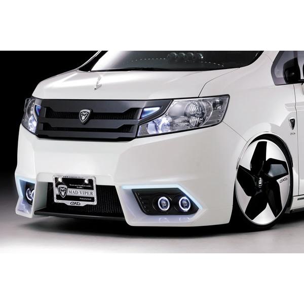 ステップワゴン (RK1,2,5,6) フロントバンパー D.A.D MAD VIPER