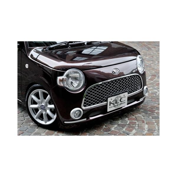 ミラ ココア L675S/L685S MC前期後期 フロントバンパースポイラー